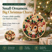 DIY Christmas Diamond Painting Ornament Kit