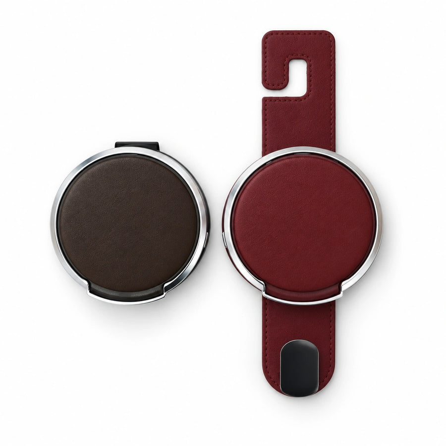 Foldable Car Cup Holder — Door & Headrest Mounts