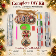 DIY Christmas Diamond Painting Ornament Kit