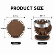 Foldable Car Cup Holder — Door & Headrest Mounts